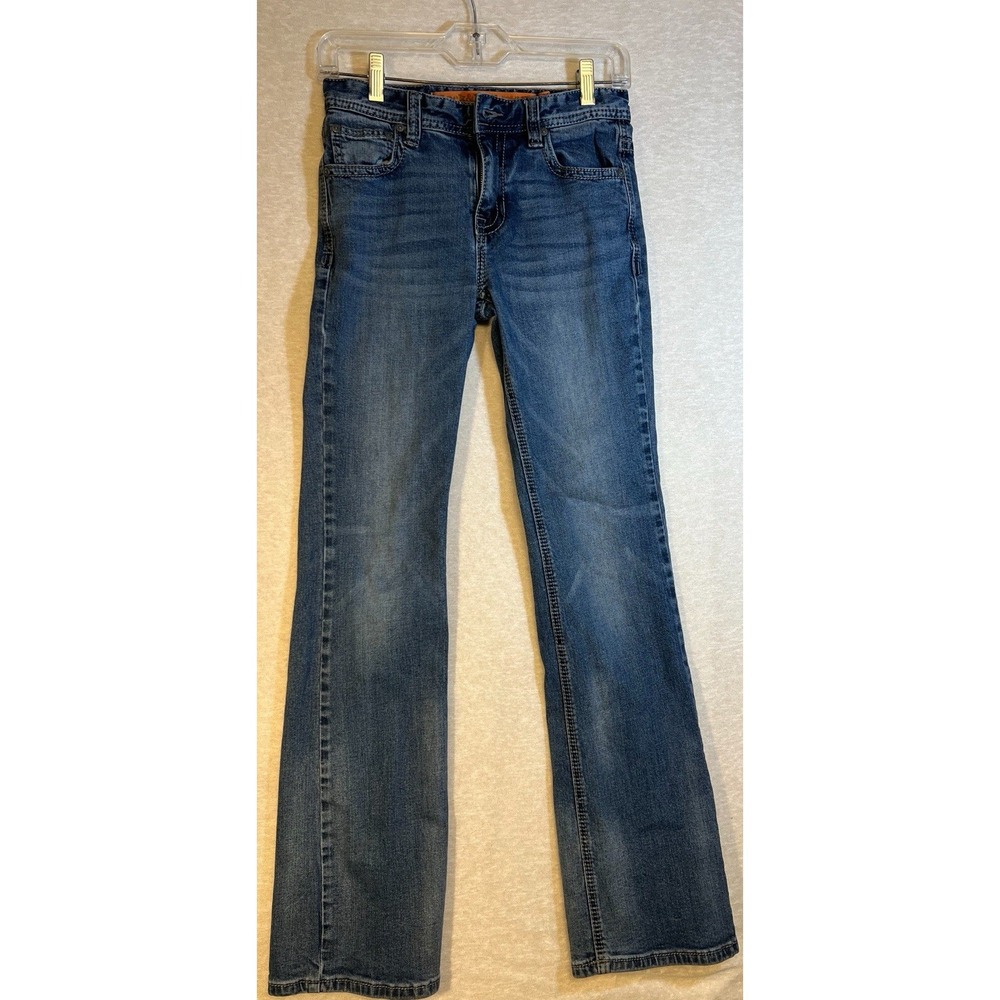 Rock And Roll Cowgirl Jeans Womens 16x28 Wash Bootcut Embellished Western